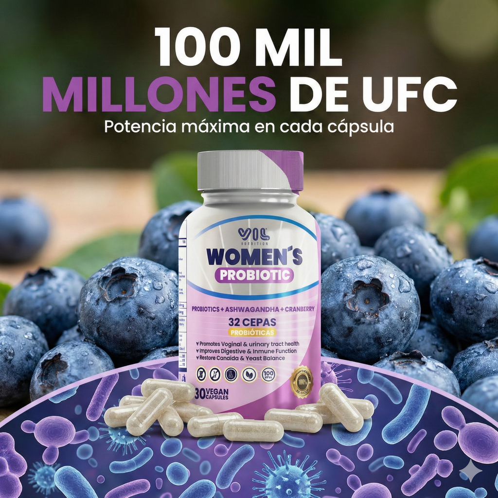WOMEN'S PROBIOTIC + CINTURÓN ANTICÓLICOS